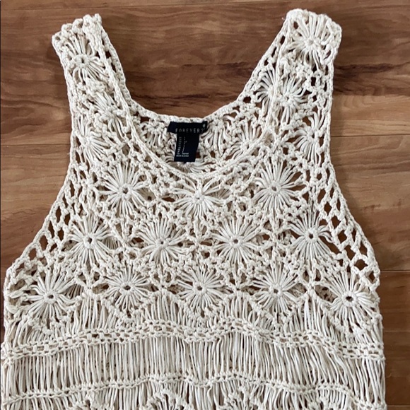 Forever 21 crotchet cover up - Picture 6 of 8